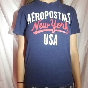 Aeropostale Navy Blue Shirt